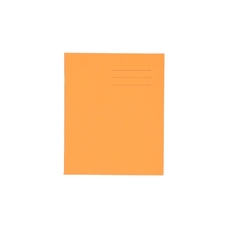 Classmates 8x6.5" Exercise Book 80 Page, 5mm Squared, Orange - Pack of 100